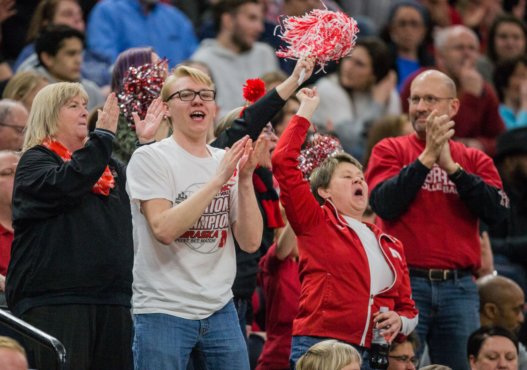 Nebraska Volleyball Championship Photo No. 7